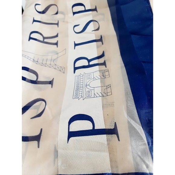 J. Mico Sancho Eiffel Tower "R I S P" Square Scarf - Picture 12 of 15